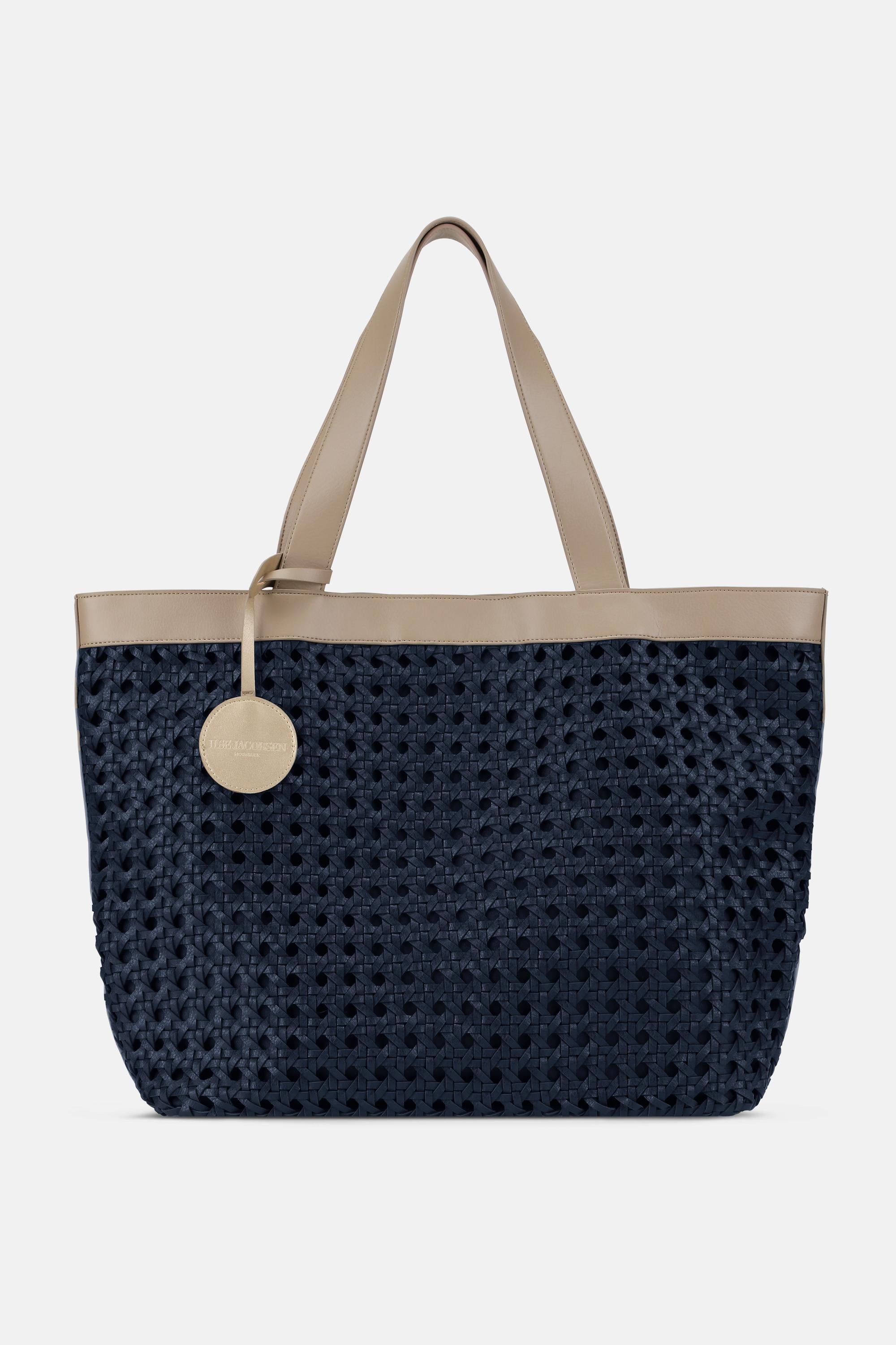 Stor Strandtaske - Dark Indigo Sand Pile